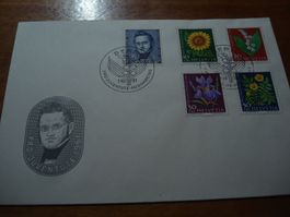 FDC Pro Juventute 1961, ungelaufen