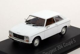 Peugeot 304 Coupé S 1972-1975 Alaska weiss    1:43 von NOREV