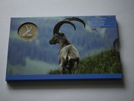 Münzsatz 2007 Steinbock stgl. ***TOP***