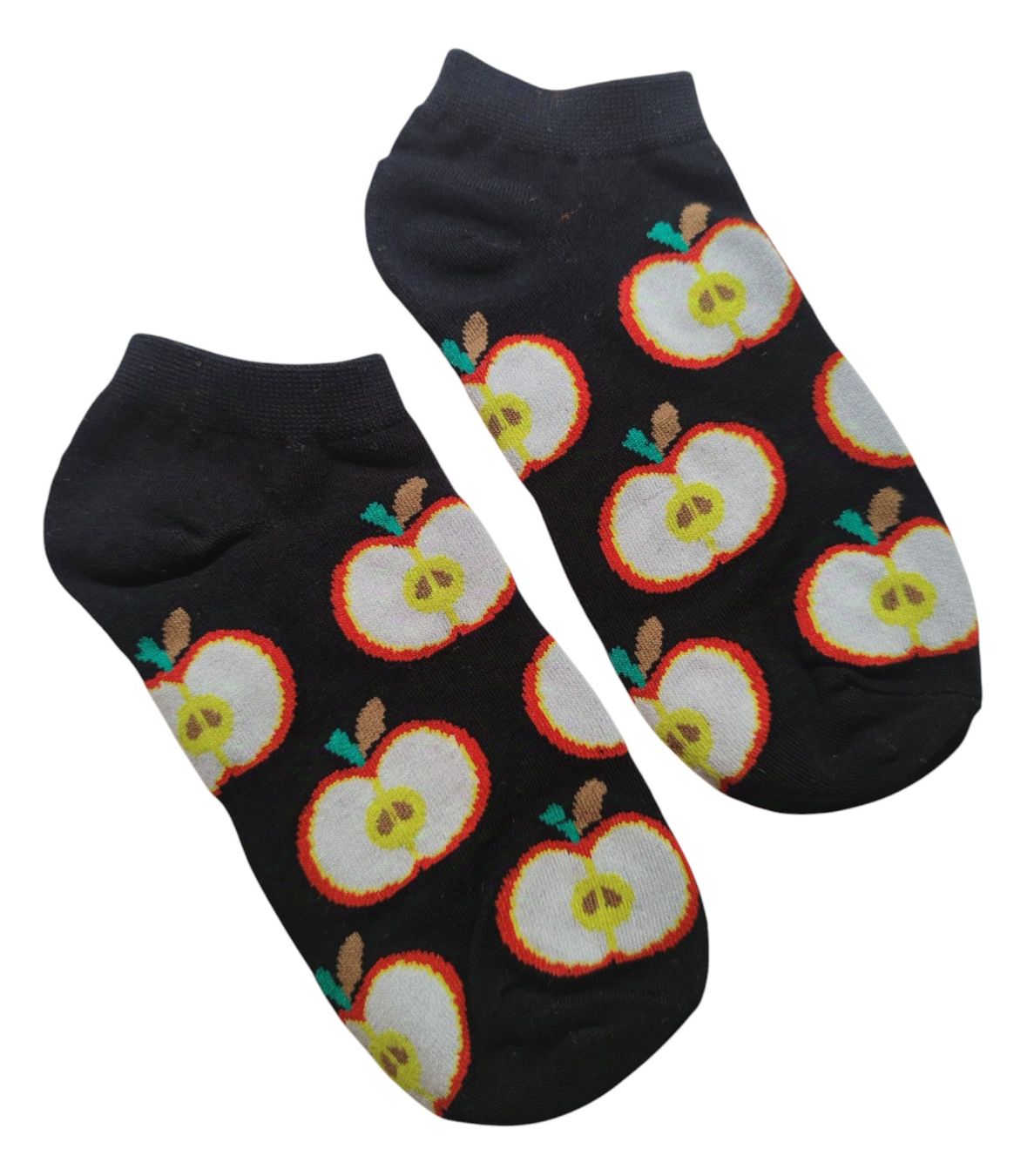 Calze: Sneaker-Socken Apfel / Apple – Nuovo e nell'imballaggio originale da Zürich venduto da amysmith