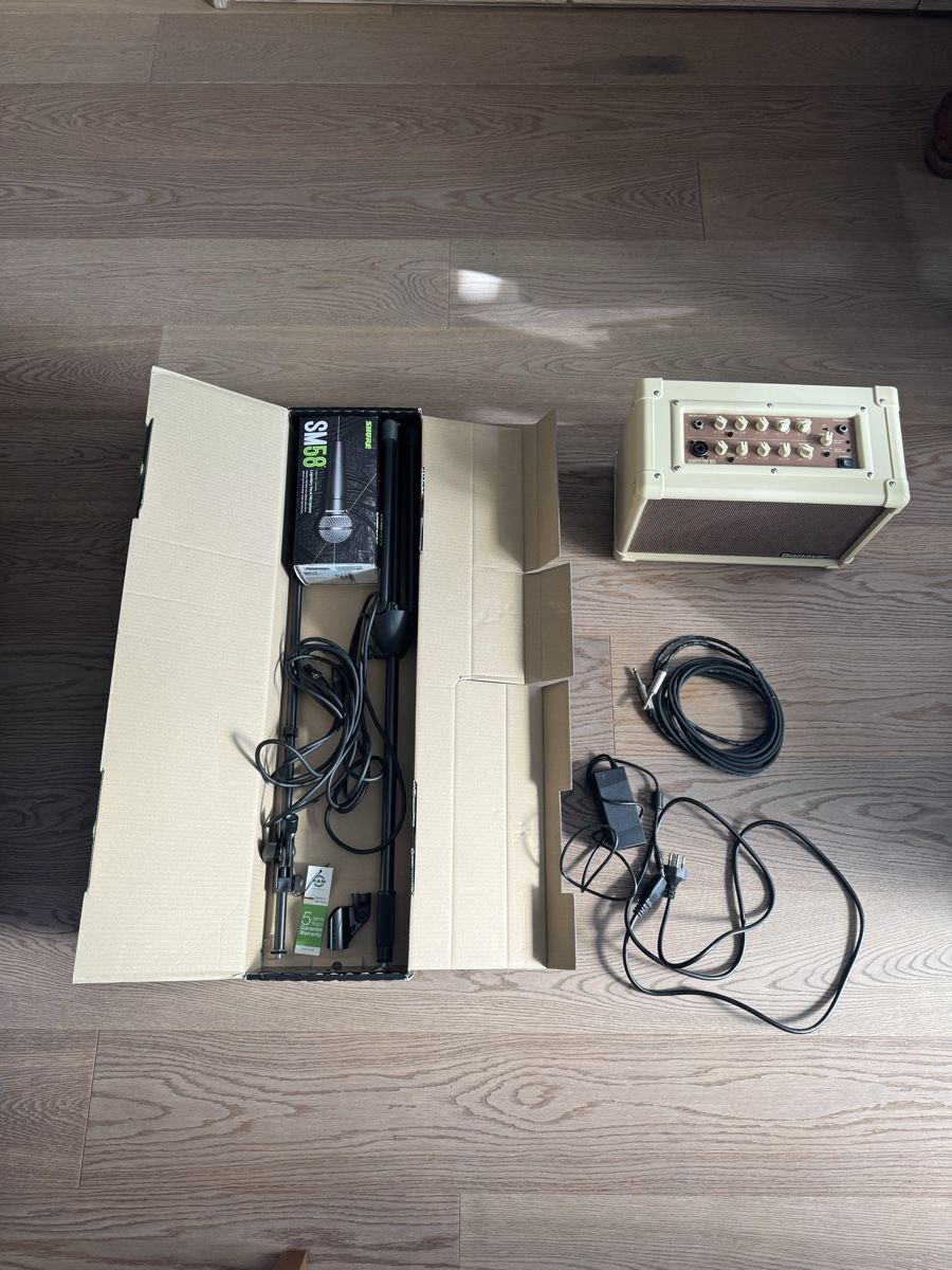 Amplificatori: SM58 Quality Bundle - Akustikverstärker und Mikrofon – Usato da Meiringen venduto da kradat