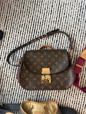 Louis Vuitton Eden MM Monogram in Bordeaux.