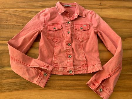 NILE super schöne Jeans Jacke pink Gr. XS