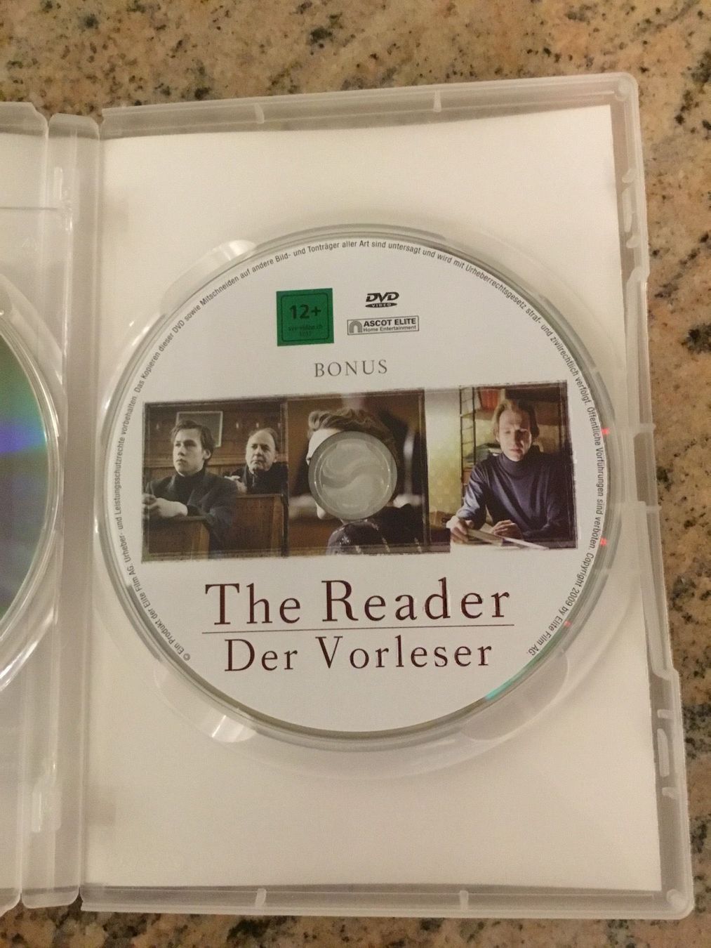 Tutti i DVDs: The Reader der Vorleser dvd – Nuovo (secondo la descrizione) da Blauen venduto da berlingo65 3
