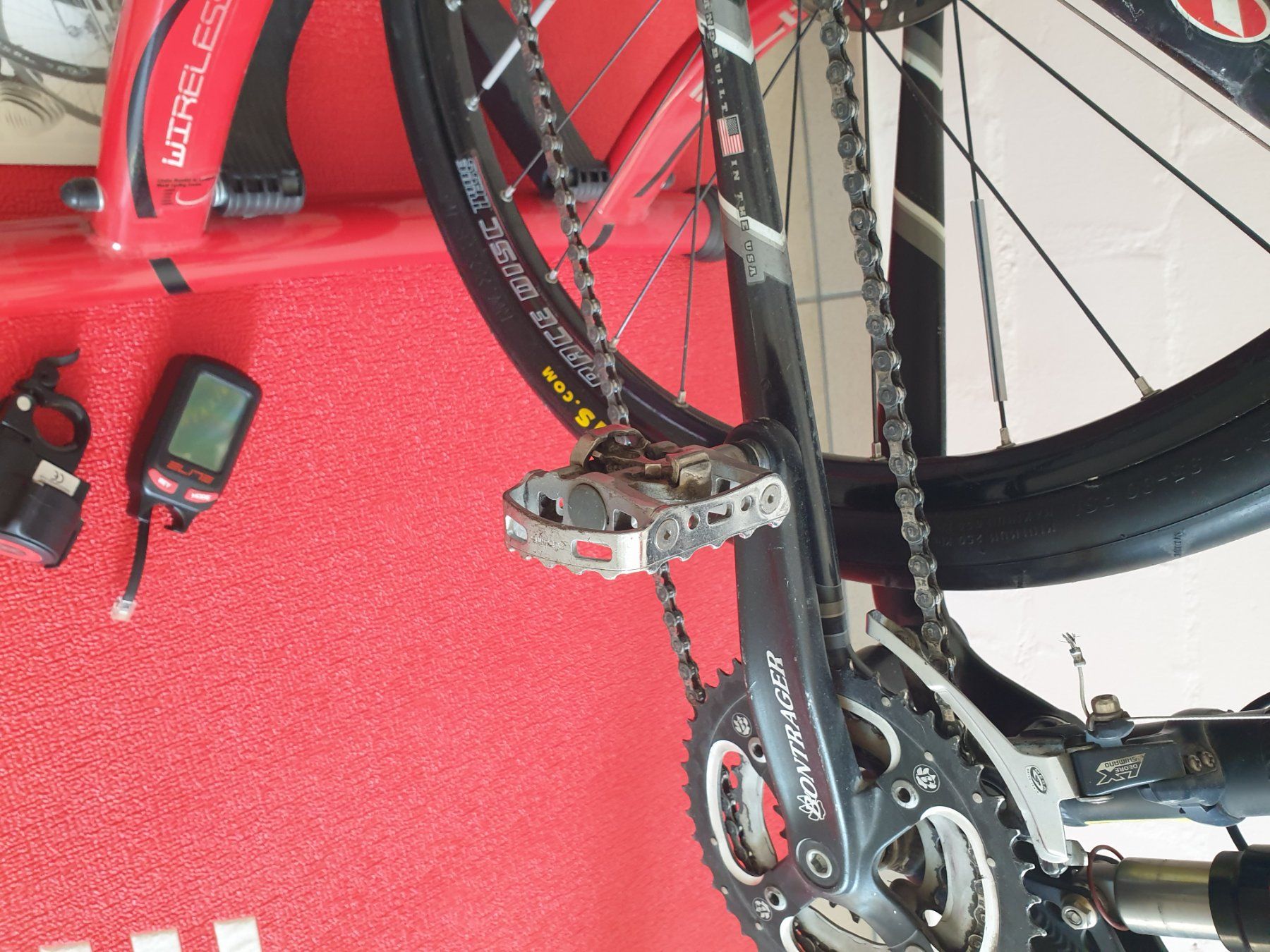 Hometrainer: Rollentrainer inklusive Mountainbike – Usato da Uznach venduto da marlenegebert 4