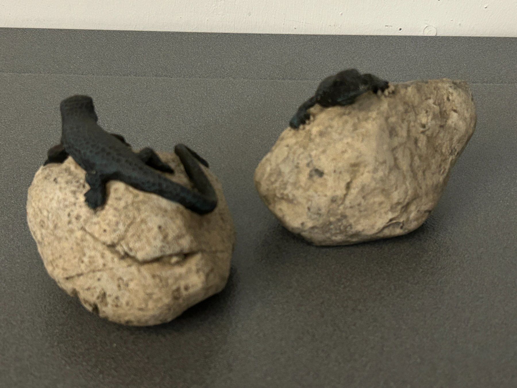 Figuren: Dekorative Eidechsen auf Stein - Lézards sur pierre - déco – Gebraucht aus Küsnacht ZH von filo_fila8700 2