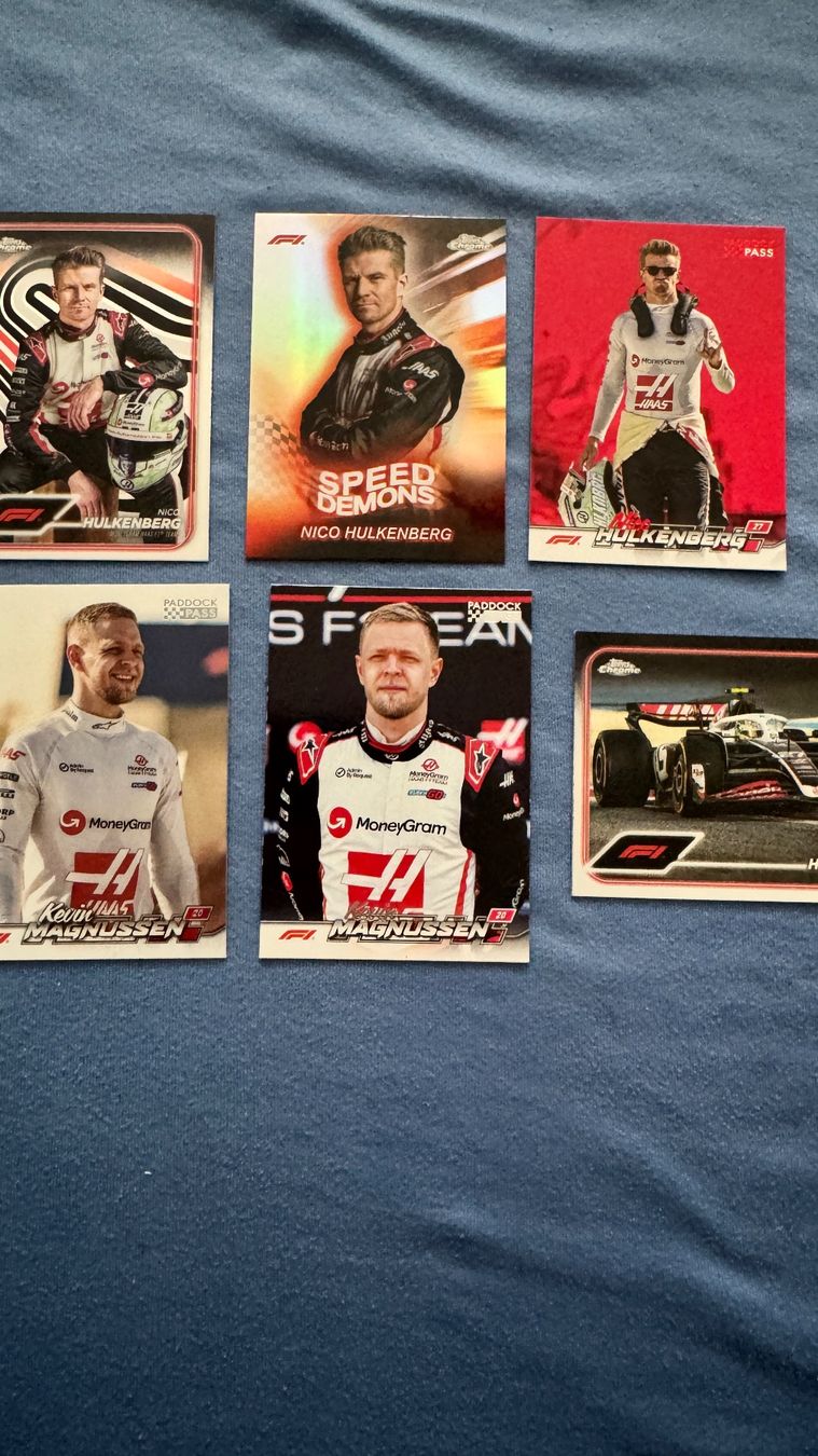 Topps Carte collezionabili: Topps chrome karten forme 1 haas – Nuovo (secondo la descrizione) da Burgdorf venduto da Catbagger64 1