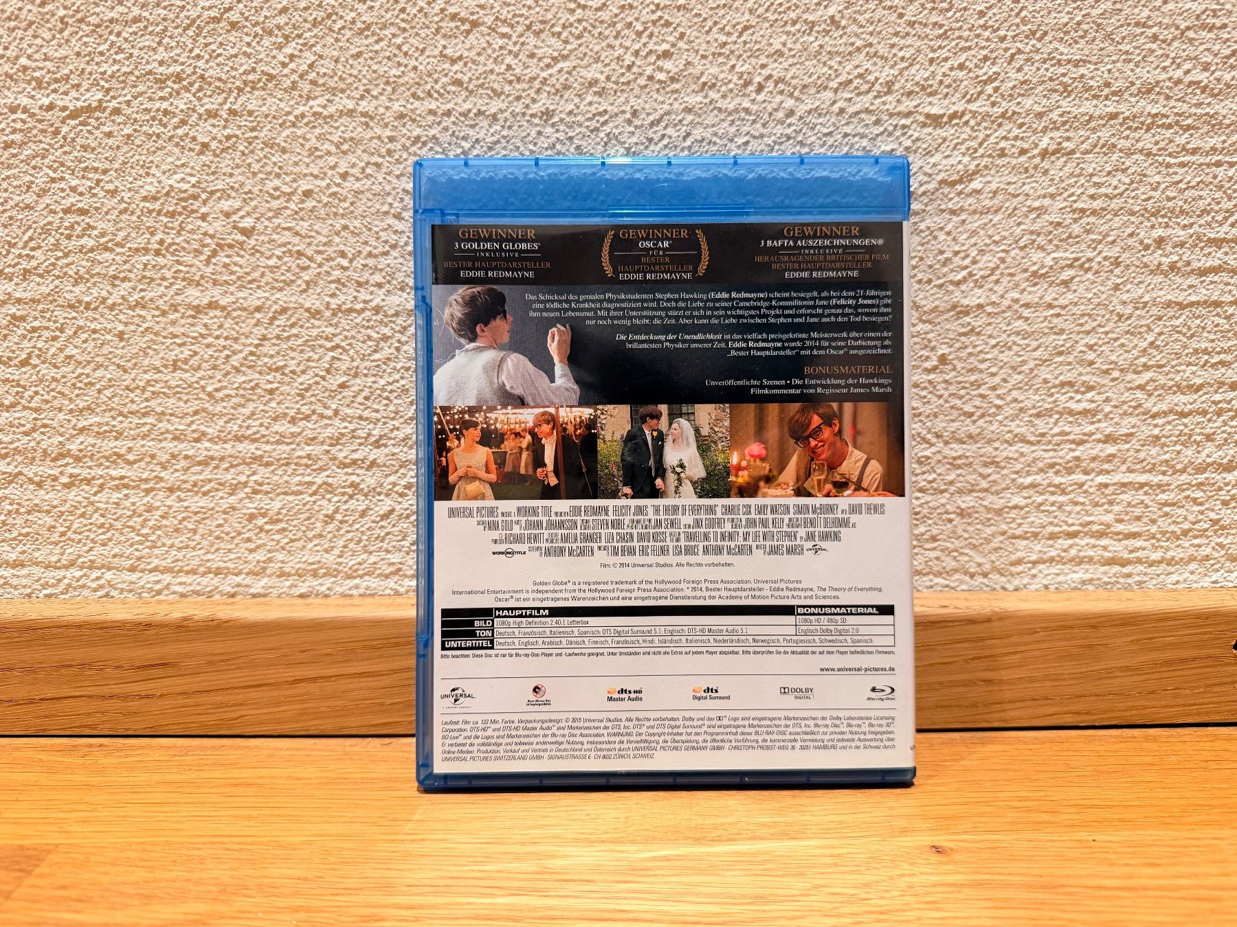 Tutti i DVDs: Die Entdeckung der Unendlichkeit (2014) – Usato da Reinach BL venduto da Graphix 1