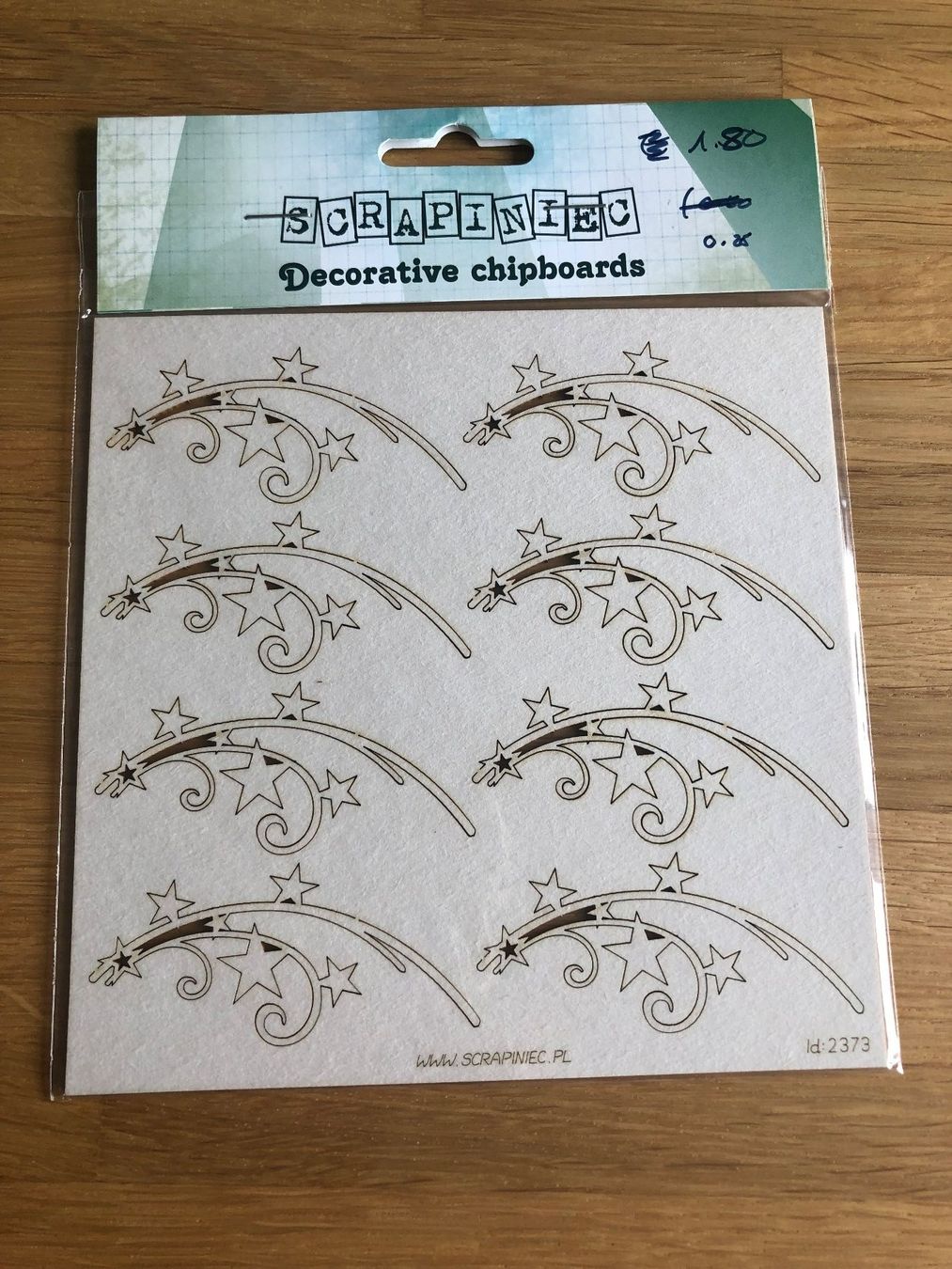 Kits de loisir créatif: Chipboard "Sternenregen" - P – Neuf (Voir description) à Neukirch (Egnach) par muolen