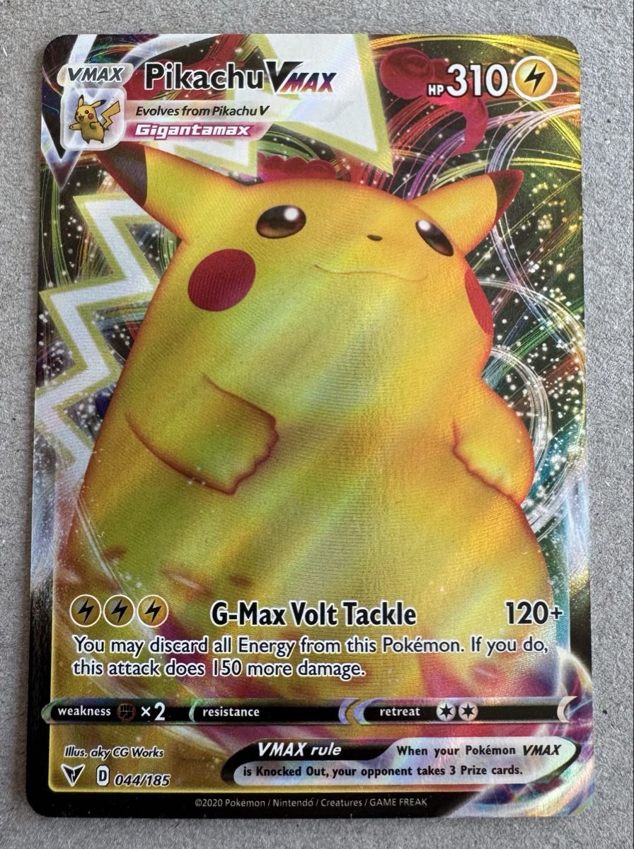 Pokémon Carte collezionabili:  Pikachu VMAX Gigantamax Karte  – Nuovo (secondo la descrizione) da Oberrieden venduto da Bergsteiger67