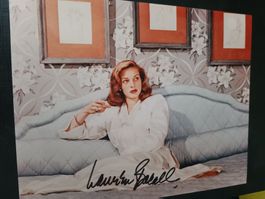 Lauren Bacall - handsigniertes Großfoto