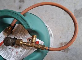 Gasflaschen Y-Stück