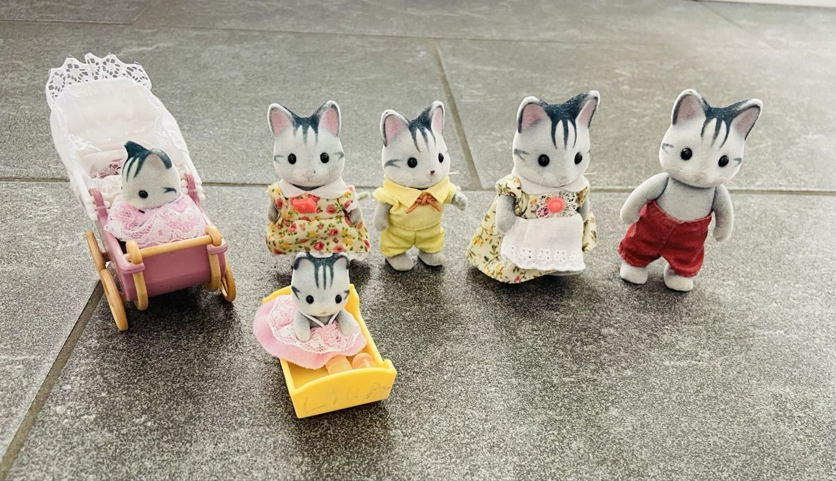 Statuette: Katzen Sylvanian – Usato da Zürich venduto da Lilabalu65