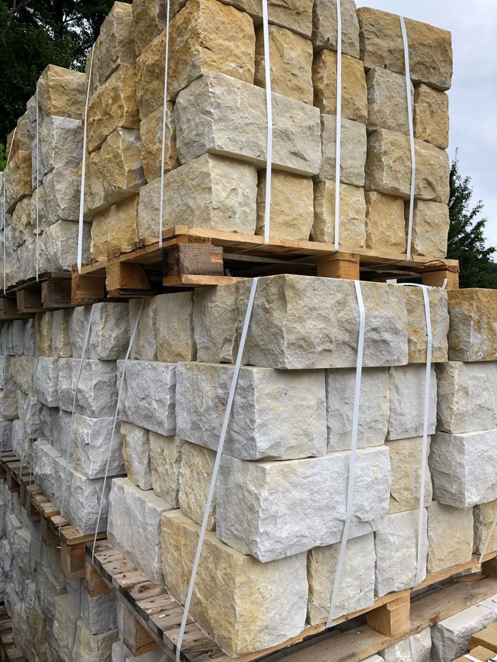 Pietre & tegole: Mauersteine gesägt 20x20x40cm – Nuovo (secondo la descrizione) da Zeiningen venduto da GimaStone 2