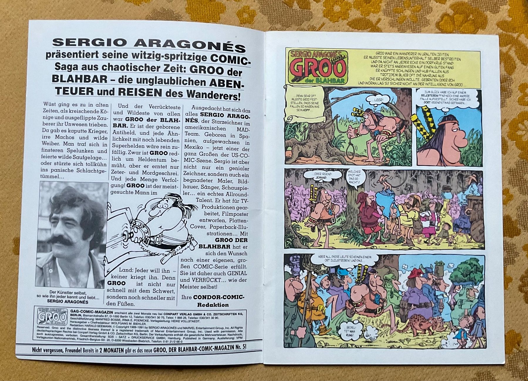 Fumetti: Comic-Magazin Heft Nr 4 von 1991 – Usato da Endingen venduto da nathan05 1