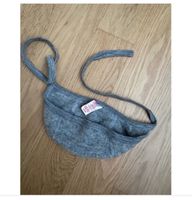 Baby bonnet Engel wool grey size 62/68