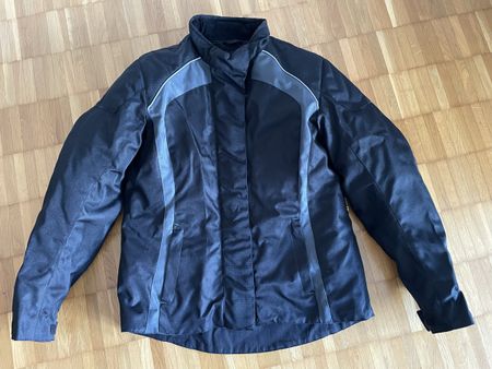 Motorradjacke Spirit of Biker Gr. 38/40/42 schwarz