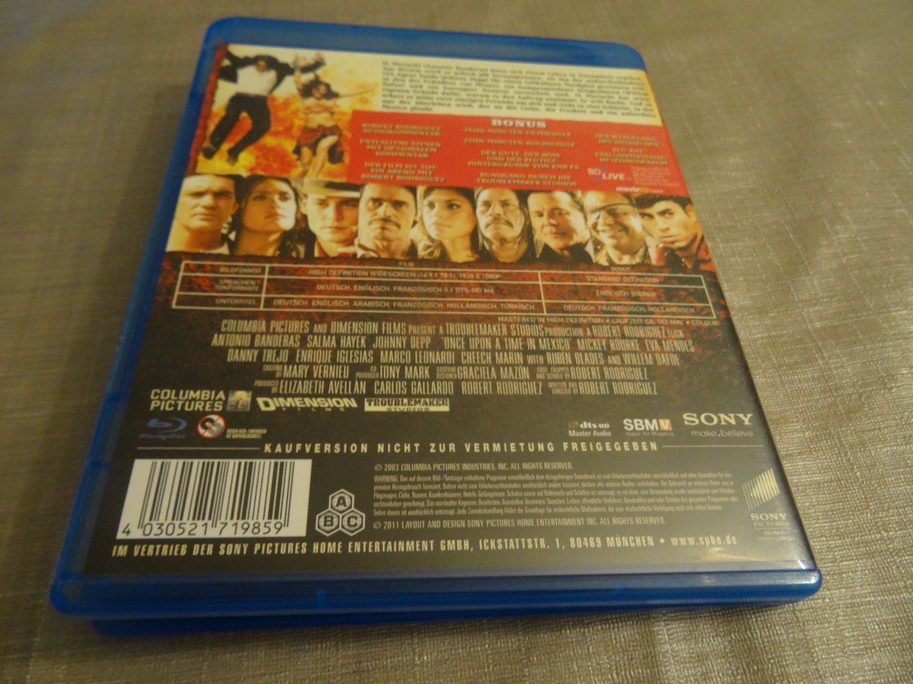 Tutti i DVDs: Irgendwann in Mexico - Blu-Ray - – Usato da Olten venduto da Disc-Verkauf 2