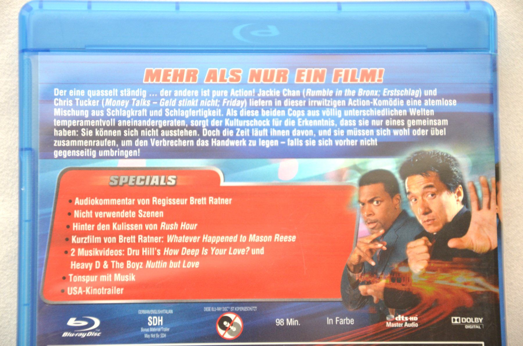 Alle DVDs: Rush Hour - Blu-Ray – Gebraucht aus Dotzigen von H-1994 2