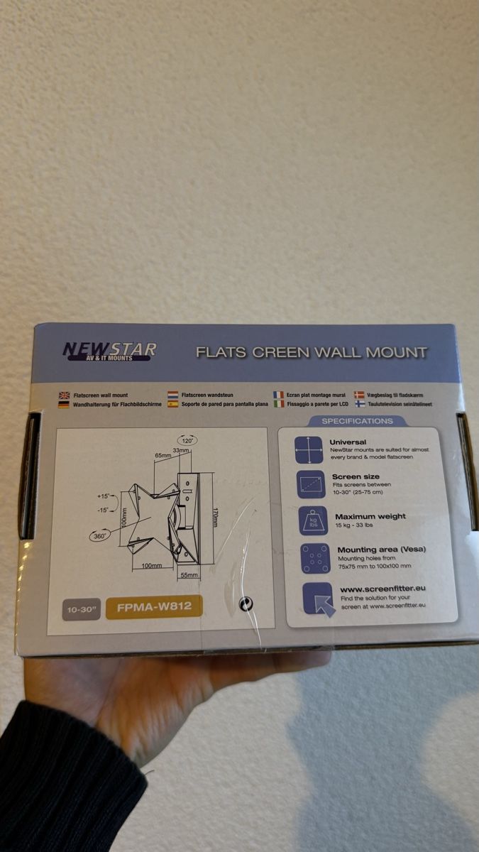 Support d'écran: Monitor wall stand – D'occasion à Courroux par jus_rs5n 5