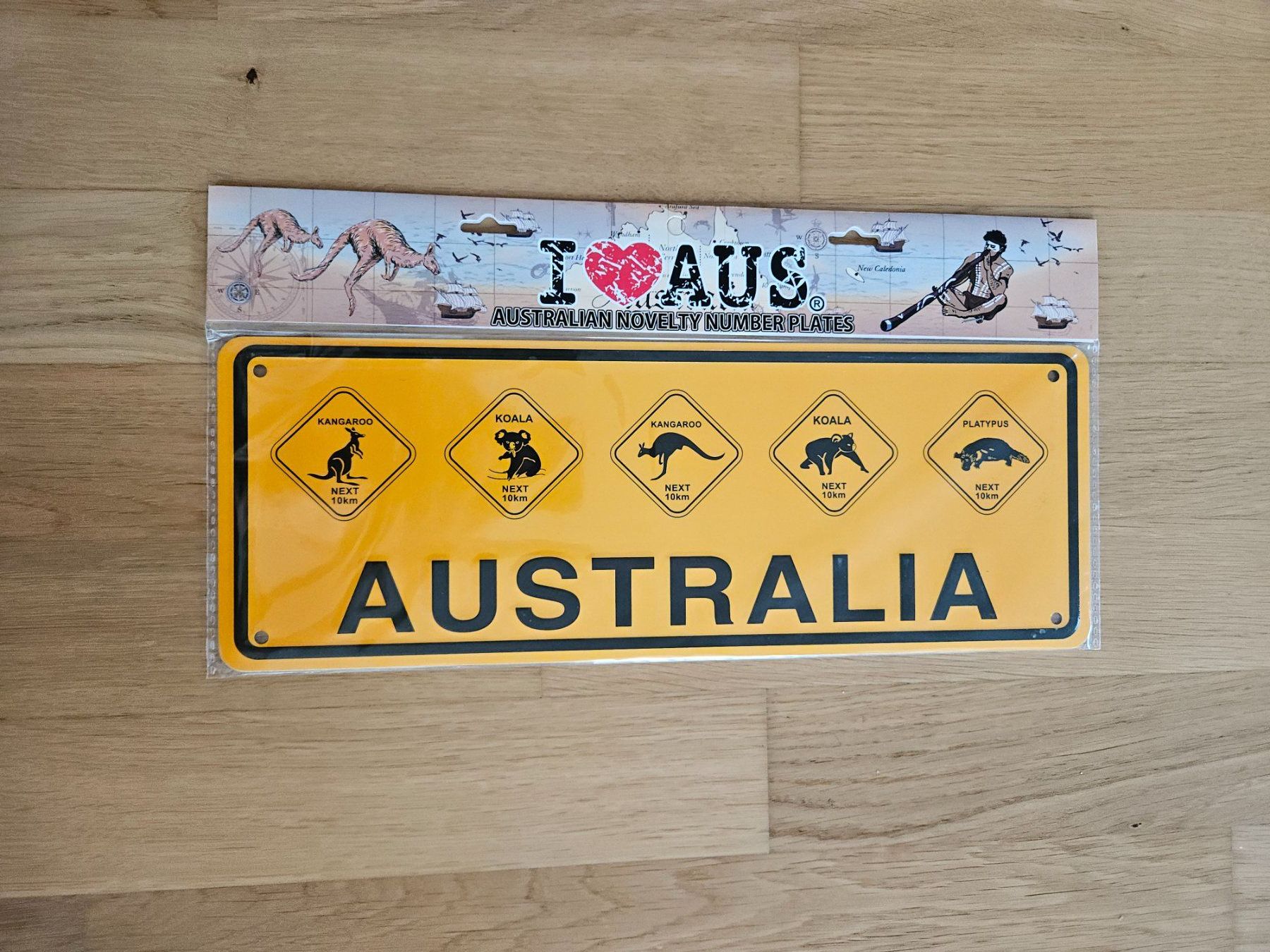 Insegne: Australien Blechschild Souvenir – Nuovo e nell'imballaggio originale da Kriens venduto da Campino111