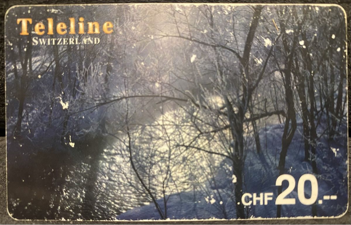 Schede telefoniche: Teleline – Usato da Lausanne venduto da babacard10