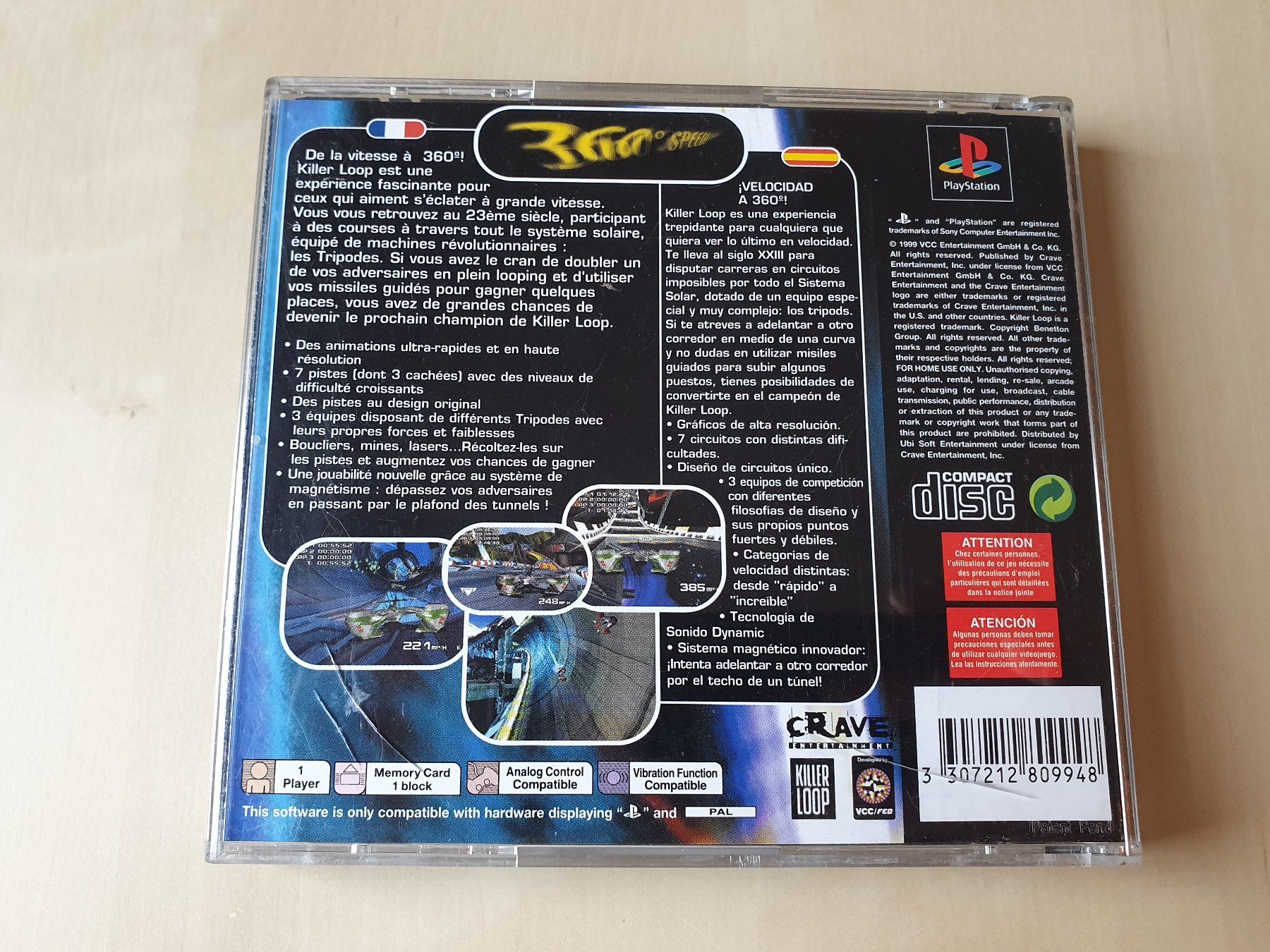 Sony Giochi: Killer Loop – Usato da Stansstad venduto da collectorsshop 1