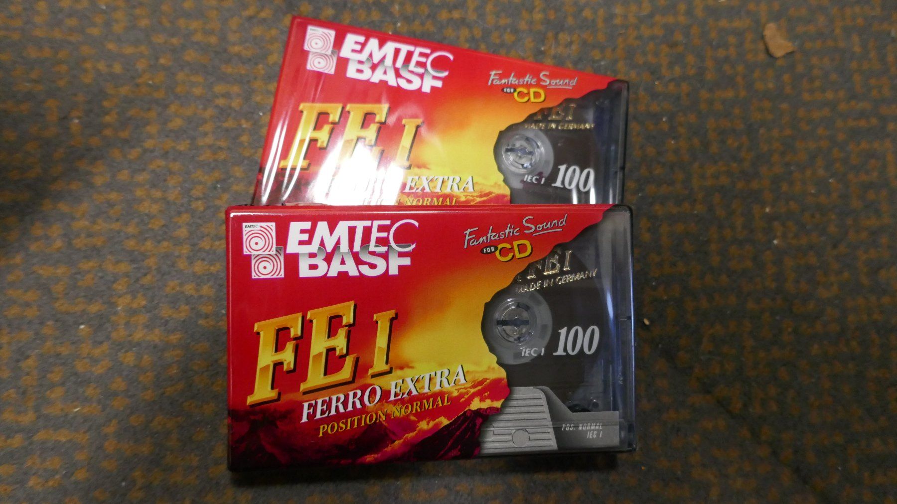 Musicassette: 40x neue Audiokassetten Typ I - Emtec/BASF - NOS – Nuovo e nell'imballaggio originale da Wenslingen venduto da FairlightCMI 2