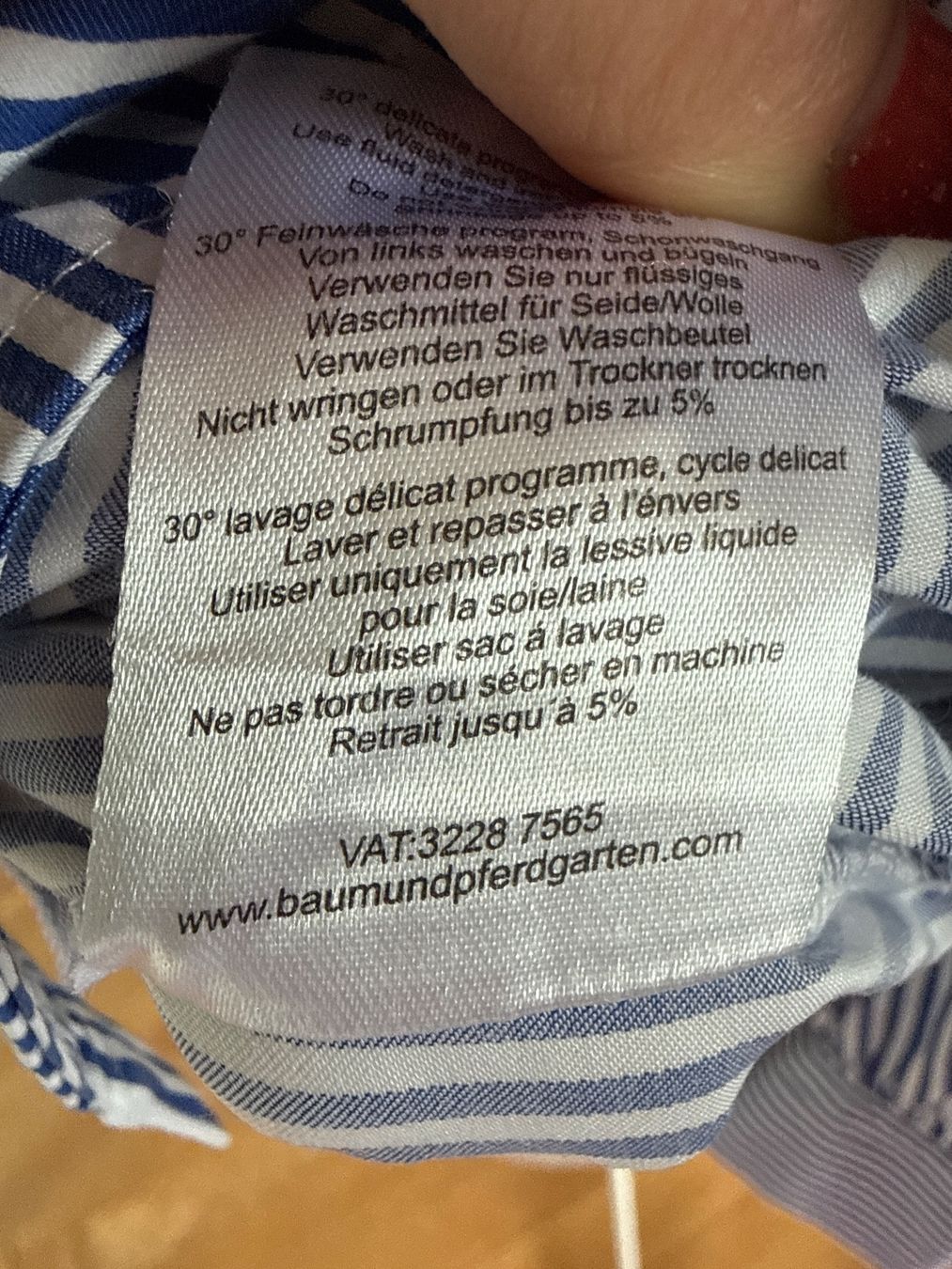 Camicette: Bluse BaumundPferdeGarten 38 Baumwolle – Usato da St Gallen venduto da mayerka 3