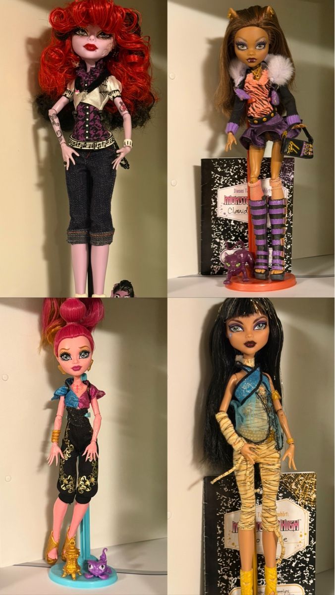 Bambole: 4 Monster high dolls lot – Usato da Schindellegi venduto da miminutka