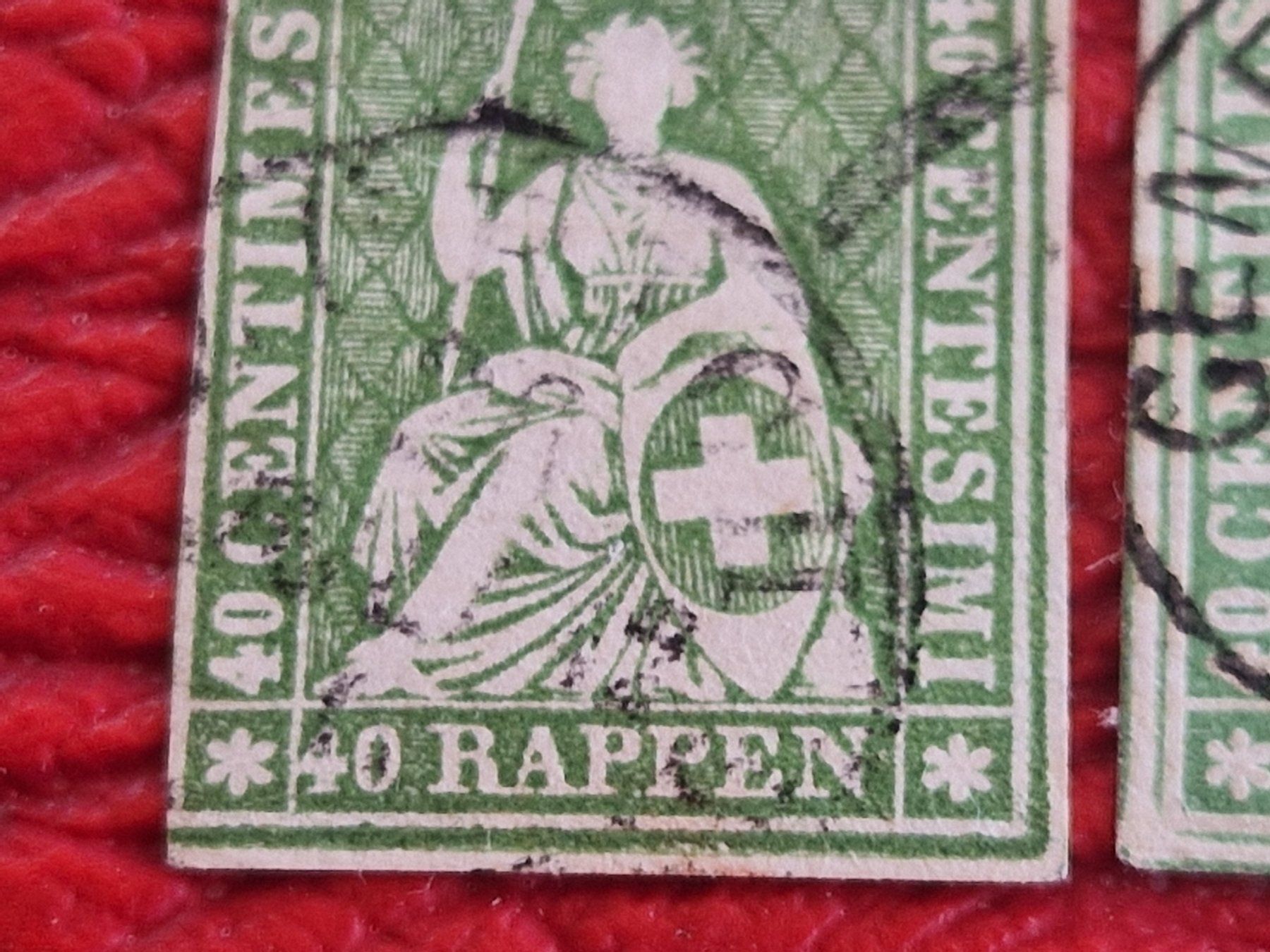 Tutti i francobolli: Strubel 26G, 2 St., signiert, ab 1.- – Usato da Burgdorf venduto da Glossy01 2