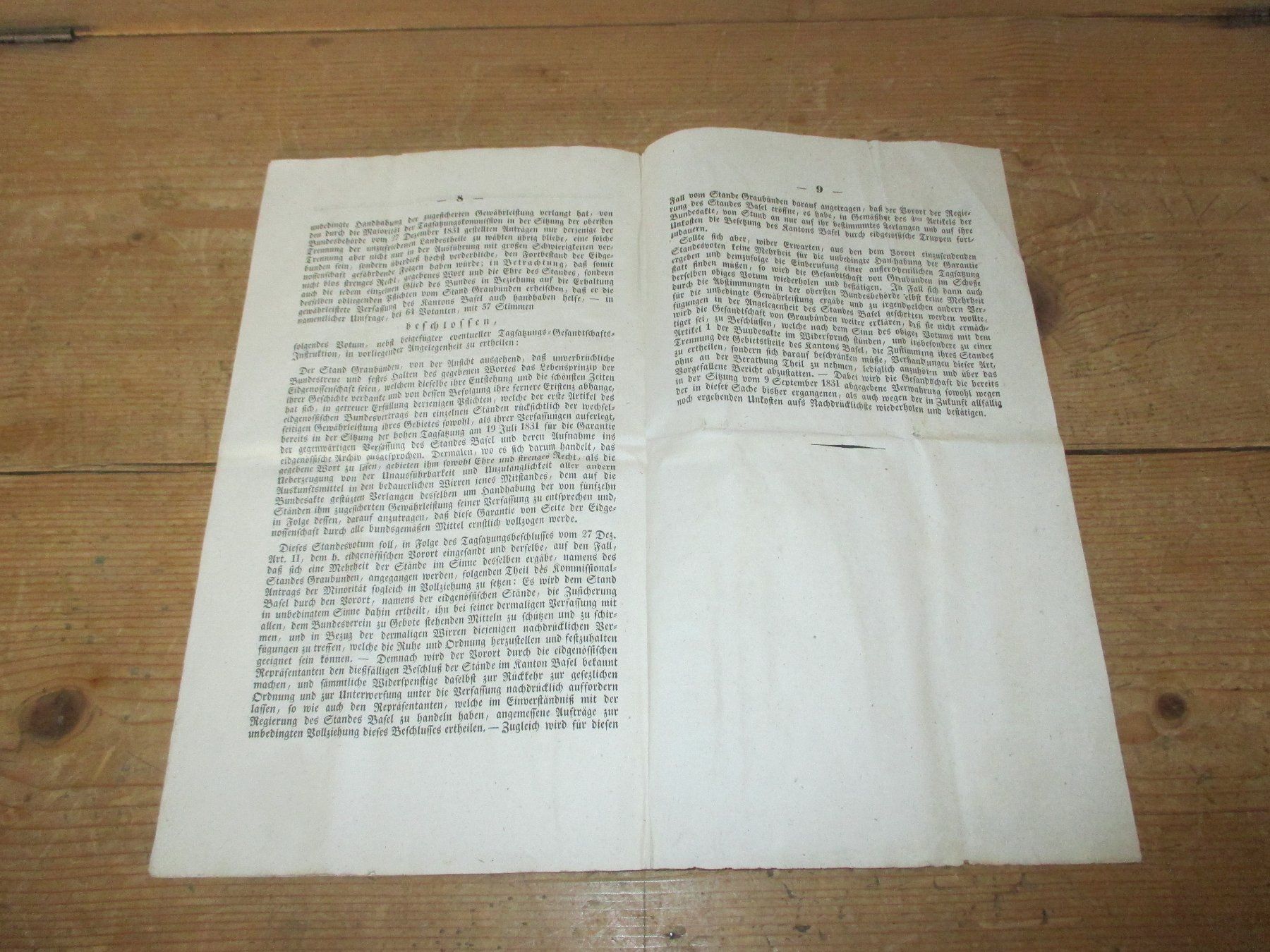 Bücher: Der Grosse Rath des Kantons Graubünden 1832 – Gebraucht aus Flims - Dorf von Stagediver 4