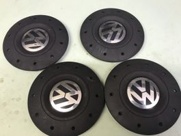 4 VW T5 / T6 / T 6.1 Stahlfelgen Radnabenkappen Felgendeckel