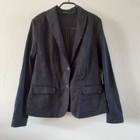 Nile Jacke schwarz mit Muster, M