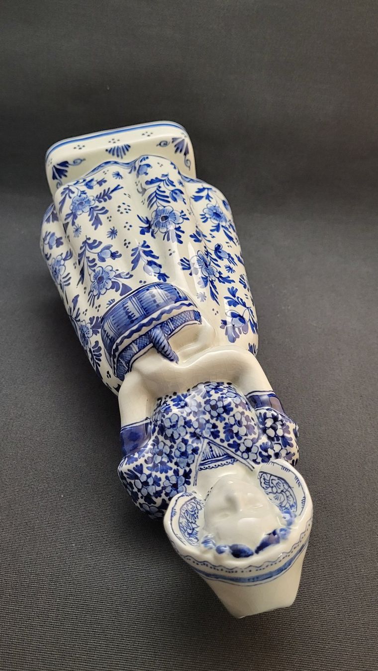 Figuren: Porzellan-Figur "Bäuerin" DELFT – Gebraucht aus Basel von spinne02 7