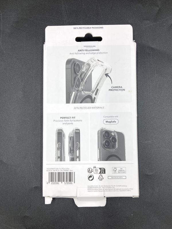 Cover & Protezioni schermo: VONMÄHLEN | Handyhülle | iPhone 16 + | Transparent – Nuovo (secondo la descrizione) da Wittenbach venduto da Restwert_St-Gallen 2