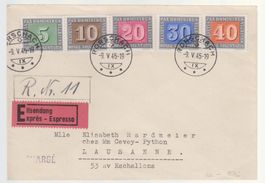N° 262 - 266 FDC