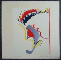 Siebdruck von Rafael Tur Costa, handsigniert, 1971