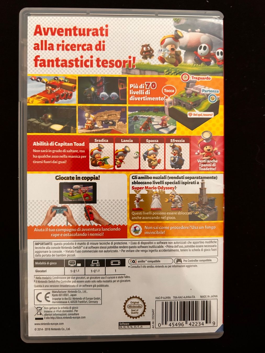 Giochi: Captain Toad Treasure Tracker Nintendo Switch Spiel zu ve... – Usato da Wiesendangen venduto da sar_7mtg 1