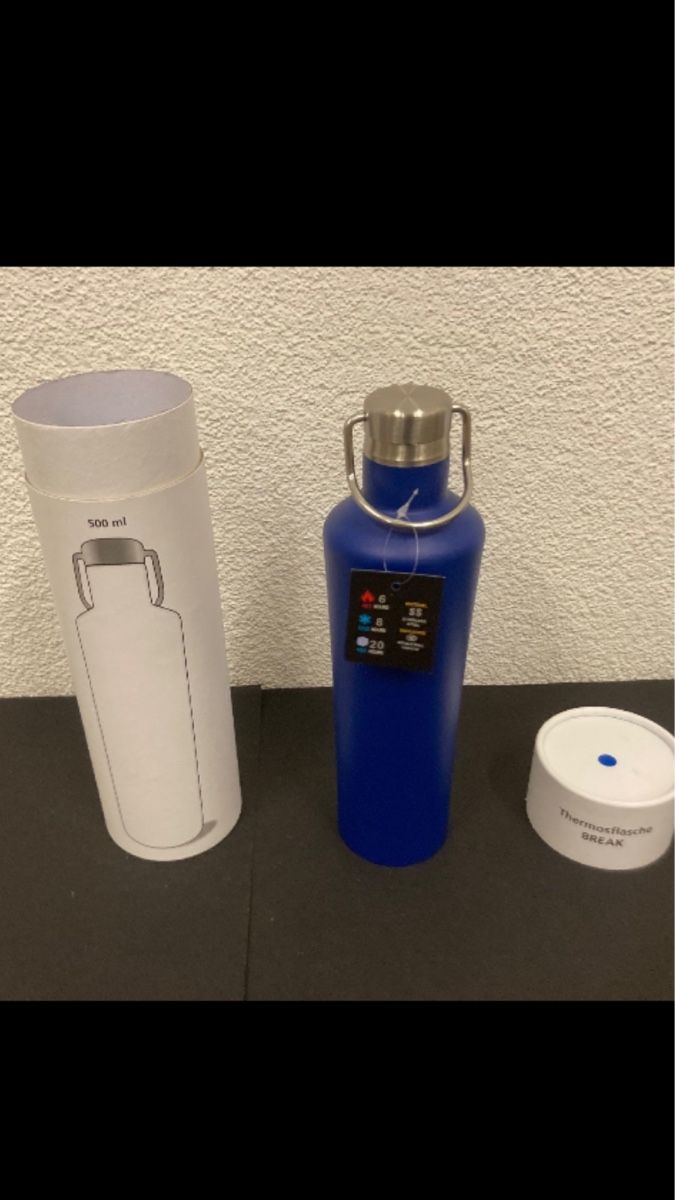 Borracce & Thermos: thermosflasche 500 ml blau neu mit Verpackung – Nuovo e nell'imballaggio originale da gretzenbach venduto da mic_cvj6