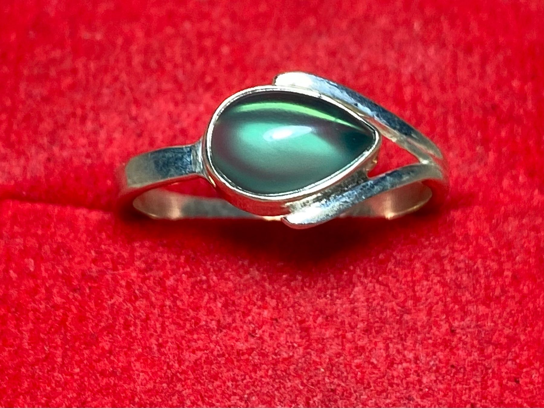 Ringe: kunstvoller 925 Silberring - Grüner Achat – Neu und originalverpackt aus Laax von Kiki_Kingdom3 8
