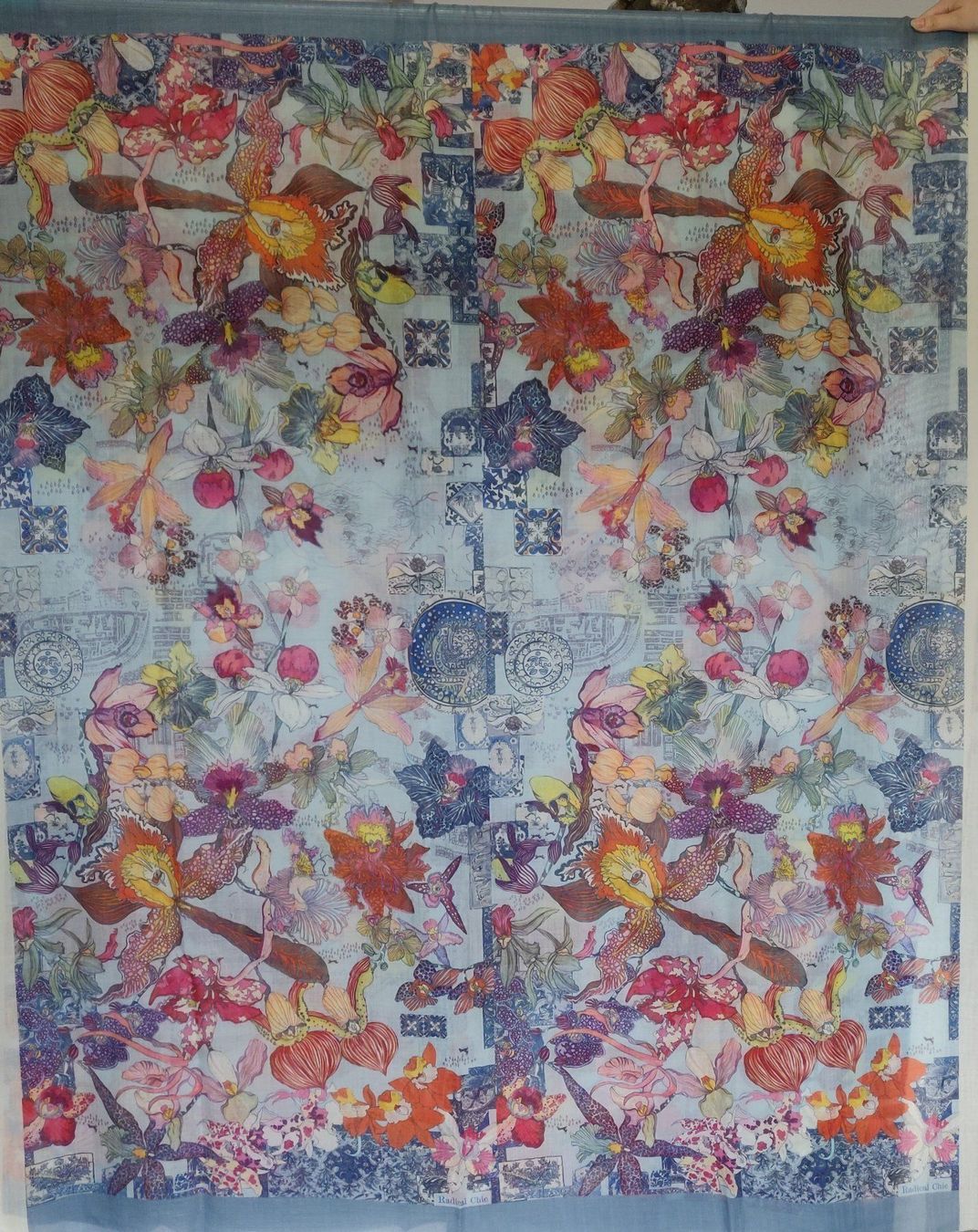 Tessuti: Wolle Seide von Radical Chic L:1.70x1.38m Orchidea Panel – Nuovo (secondo la descrizione) da Lufingen venduto da Voyager7 1