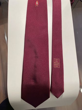 cravatte bordeaux 100% soie