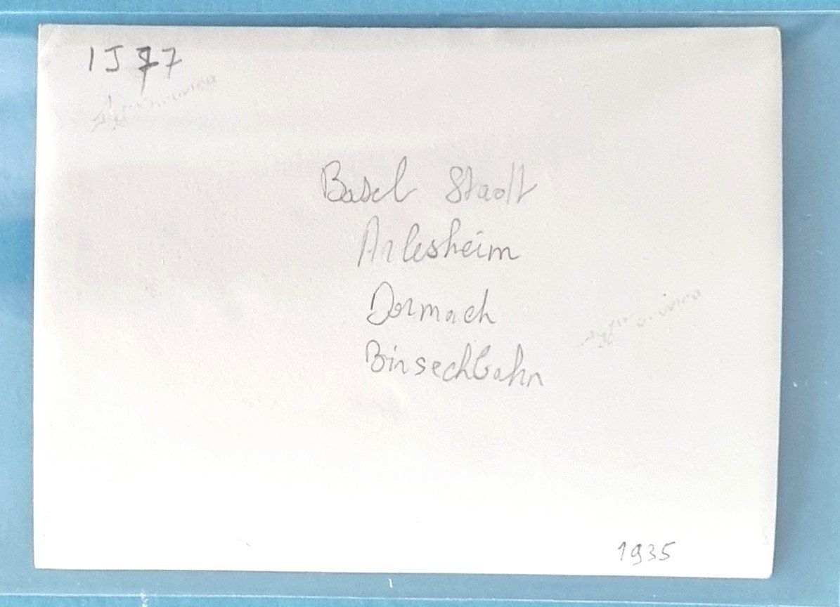 Cartoline postali: Basel - Strassenbahn - Birseckbahn - Photo - 1935 – Usato da Rothrist venduto da RROENK 1