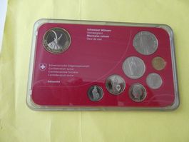 Schweiz 2007, Münzsatz  stempelglanz