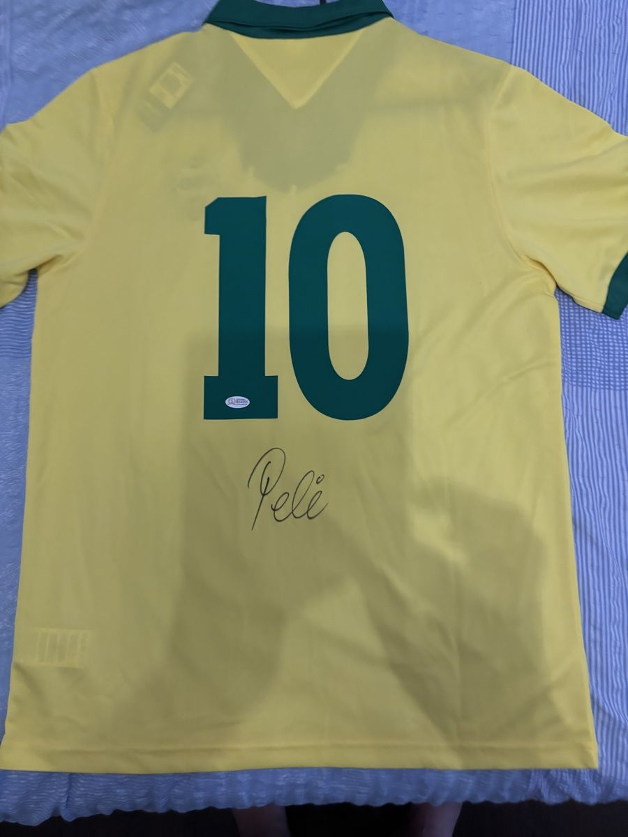 Leibchen & Hosen: Fussballtrikot  Pele signiert – Neu (gemäss Beschreibung) aus Niederwangen BE von Schugo69 1
