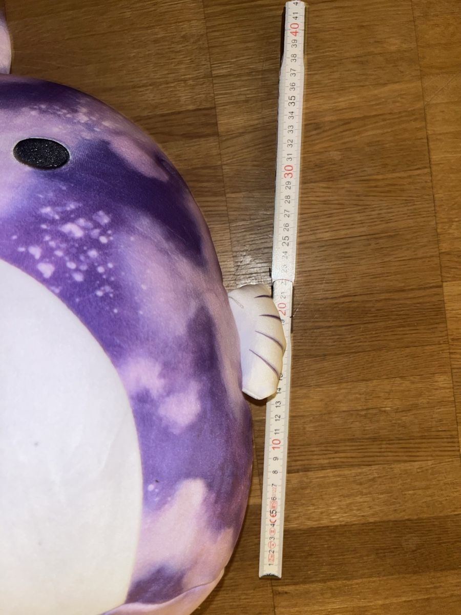 Squishmallows Giocattoli: Grosser Squishmallow Phil der Anglerfisch 40cm – Usato da Russikon venduto da Leks4 2