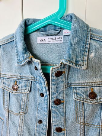 Kinder Jeansjacke Zara 92