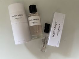 Miniatures Rose Kabuki Dior privée