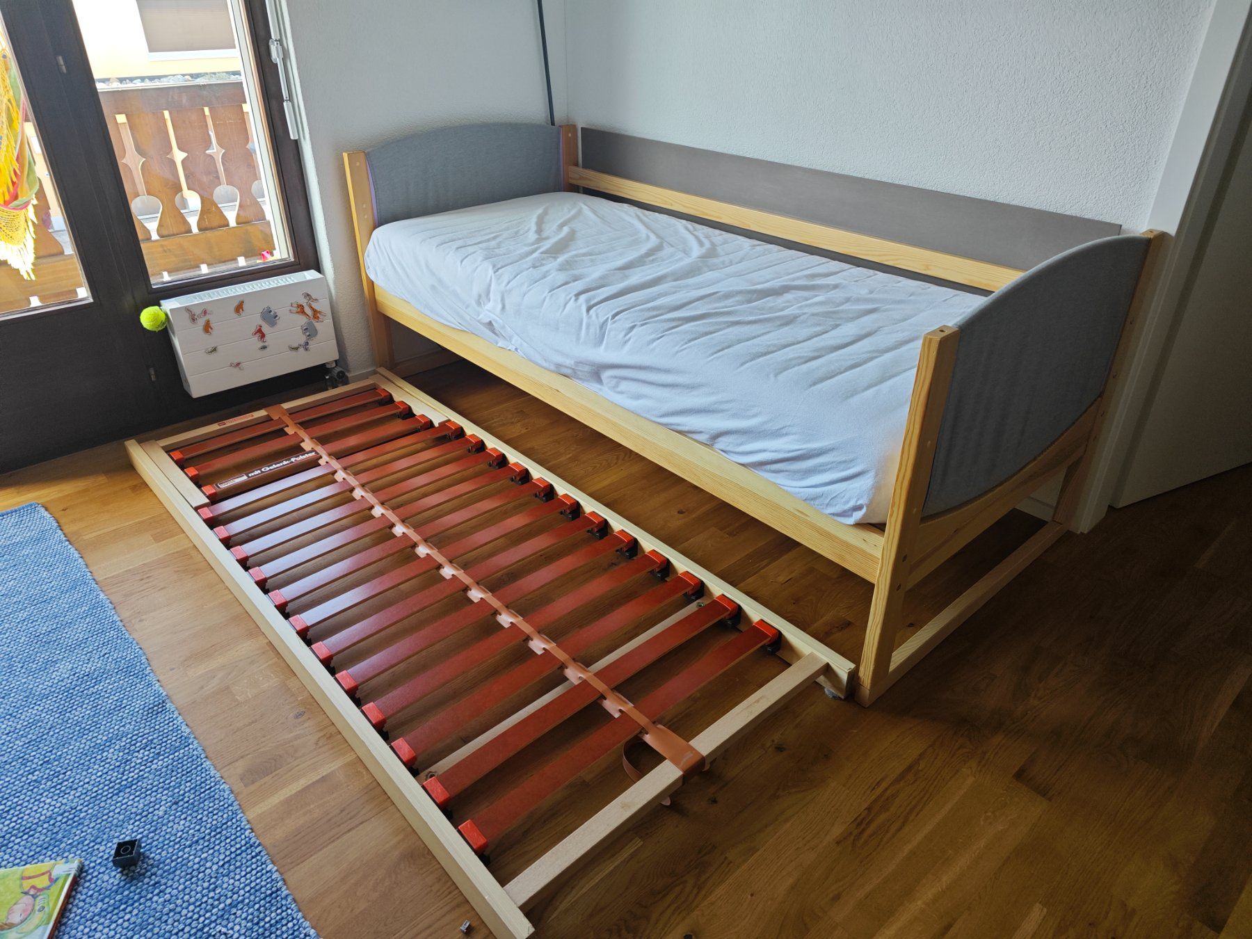 Letti: Bettsofa, Kinderbett mit Ausziehmatratze – Usato da Winterthur venduto da sinustrinus 3